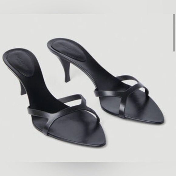 Saint Laurent Shoes - NWOB Saint Laurent Women's Carla High Heel Slide Sandals size 39 1/2